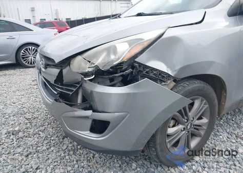 2015 Hyundai Tucson Se из США, поврежденный, VIN KM8JU3AG9FU008388